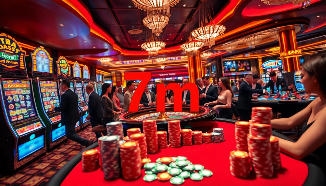 Experience the excitement of high-stakes gambling with engaging games at 7m casino.
