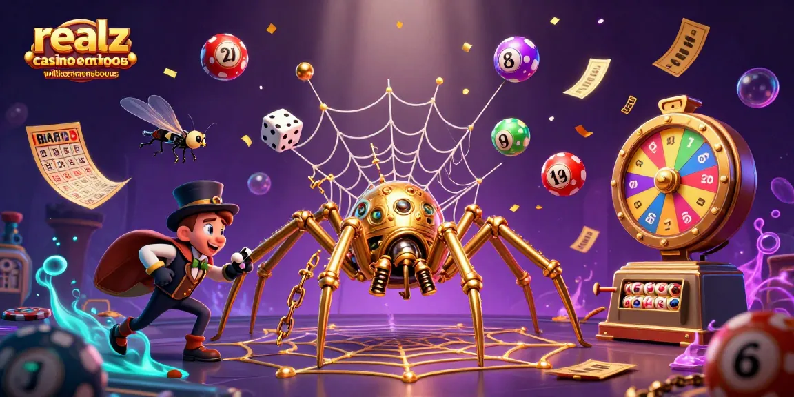 Realz Casino Willkommensbonus feiern und gewinnen mit bunten Spielen und vielen Preisen!
