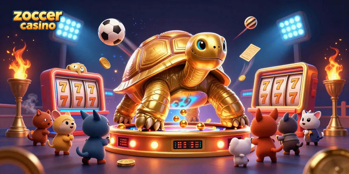 Experience thrilling action at Zoccer Casino with vibrant 3D cartoon sports elements and captivating gaming characters.