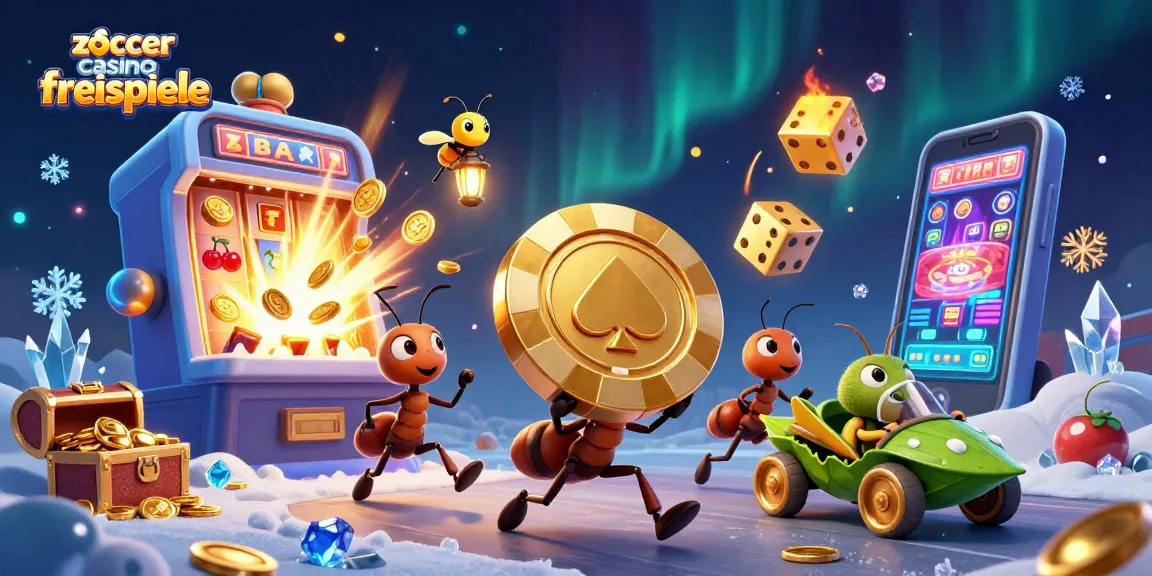 Spieler genießen Zoccer Casino Freispiele bei einem spannenden Casino-Abenteuer mit antikem Flair.